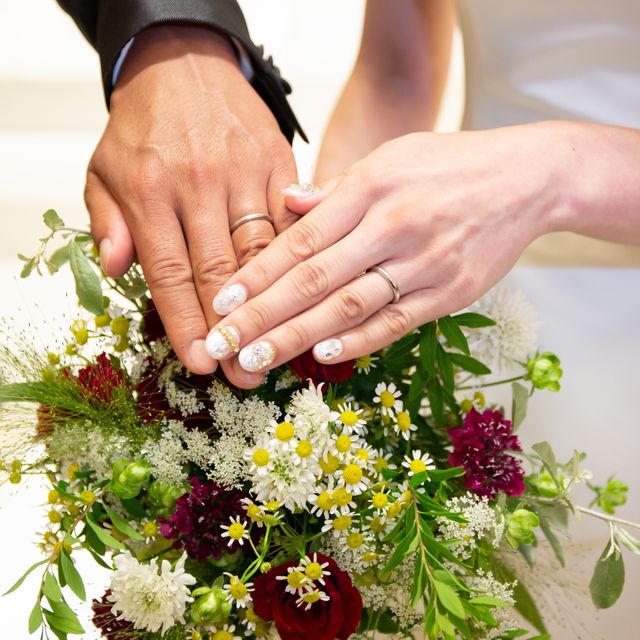 【ブルガリ(BVLGARI)の口コミ】 シンプルなデザインを夫婦共に探していたのですが、個人的に誕生石のルビ…