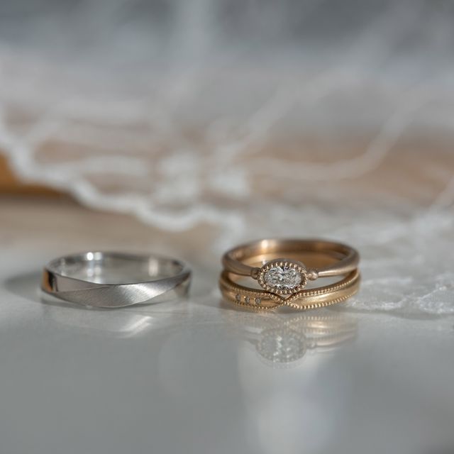 【Cayof(カヨフ)の口コミ】 インスタグラムでかわいいデザインの指輪を見つけて、実際に店舗に行き自…