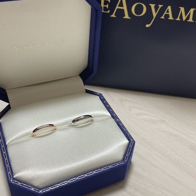 【ヴァンドーム青山(VENDOME AOYAMA)の口コミ】 良心的な価格で品質の高い指輪を探していたところ、こちらが目に留まりま…