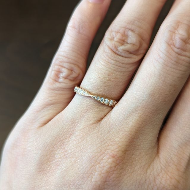 【ティファニー(Tiffany & Co.)の口コミ】 色々と迷ったのですが、一番最初にこれは！と思ったのがこちらの指輪だっ…