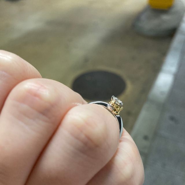 【ケイウノ ブライダル(K.UNO BRIDAL)の口コミ】 指輪の決め手はデザインです。とにかく可愛いプーさんのデザインに一目惚…