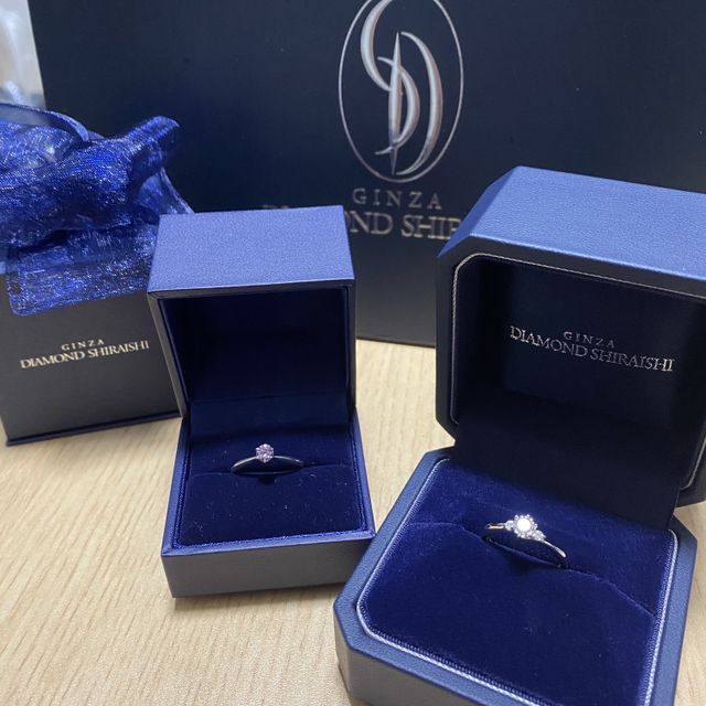 【銀座ダイヤモンドシライシの口コミ】 サプライズでプロポーズリングをプレゼントしてもらい、号泣。
翌日、2人…