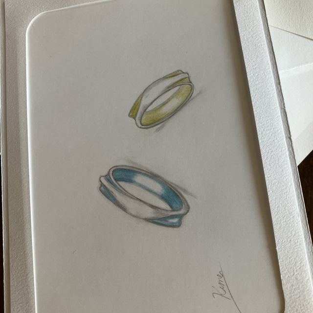 【SORA(ソラ)の口コミ】 ジルコニウムの発色がとてもきれいで、アレルギーにも優しいこと
指に合う…