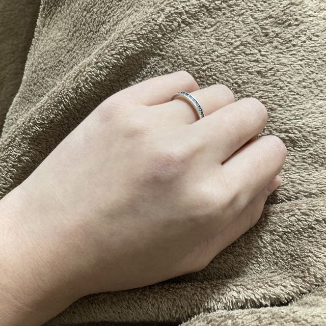 【4℃ BRIDAL(ヨンドシーブライダル)の口コミ】 購入前に下見に行って、雰囲気も良く、気に入ったデザインのものがあった…