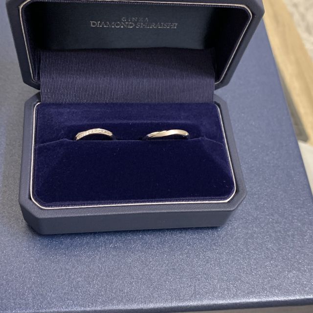 【銀座ダイヤモンドシライシの口コミ】 婚約指輪でStarryをいただき、ダイヤモンドがとても綺麗でしたので、結婚…
