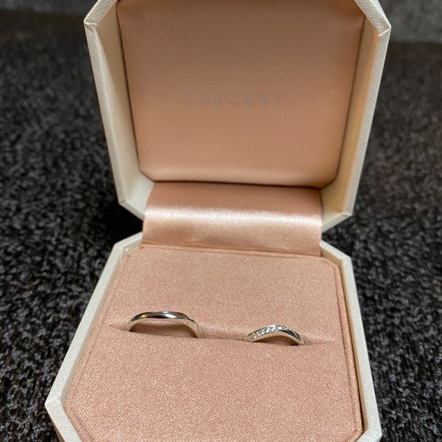 【TRECENTI(トレセンテ)の口コミ】 ダントツでつけ心地が良かったのが決め手になりました。普段指輪をつけな…