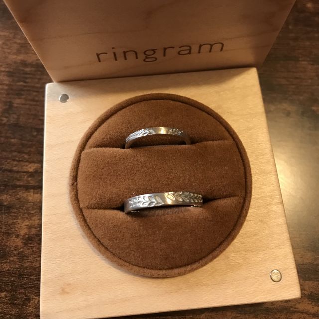 【ringram(リングラム)の口コミ】 いろんなお店をまわりましたが、ピンとくるものがなく、選びかねていまし…