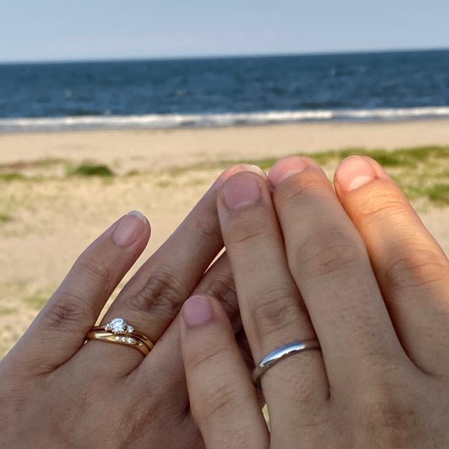 【銀座ダイヤモンドシライシの口コミ】 カタログで見ていて、いいなと思っていたものがあり、「お客様に似合いそ…