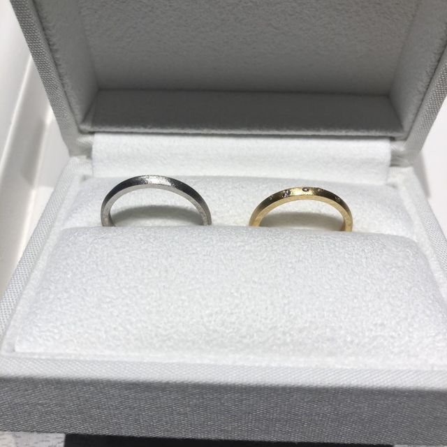 【HASUNA(ハスナ)の口コミ】 最終的に私が決めたデザインは、サンプルではイメージと全く同じ、という…