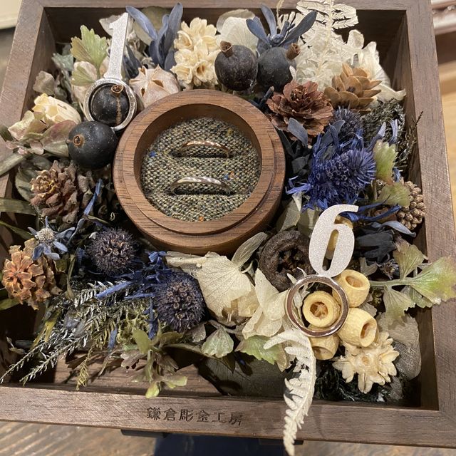 【鎌倉彫金工房の口コミ】 私たちは思いと思い出が詰まった指輪が欲しかった為、手作りを選択しまし…