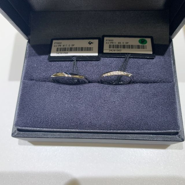 【ラザール ダイヤモンド(LAZARE DIAMOND)の口コミ】 ホームページで見るのと実際に指にはめてみるのとでは、やはり印象が大き…