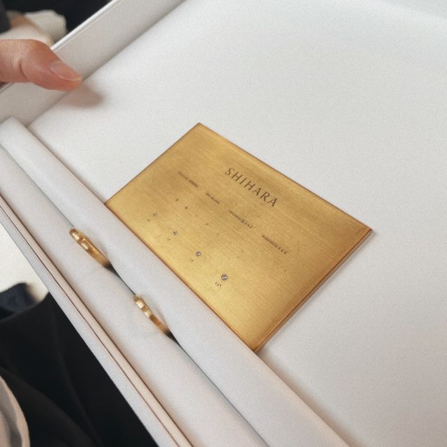 【shihara(シハラ)の口コミ】 ゴールドの指輪へのこだわりは昔からあったので、ゴールドの指輪を数多く…