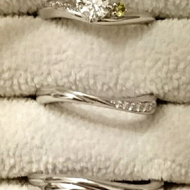 【JEWELRY  KAMATA(ジュエリーかまた)の口コミ】 オリジナルでデザインをしてもらえたのが決め手です。二人の共通の趣味で…