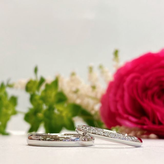 【ケイウノ ブライダル(K.UNO BRIDAL)の口コミ】 デザインに一目惚れして、来店前から候補の1つになっていました。候補と提…