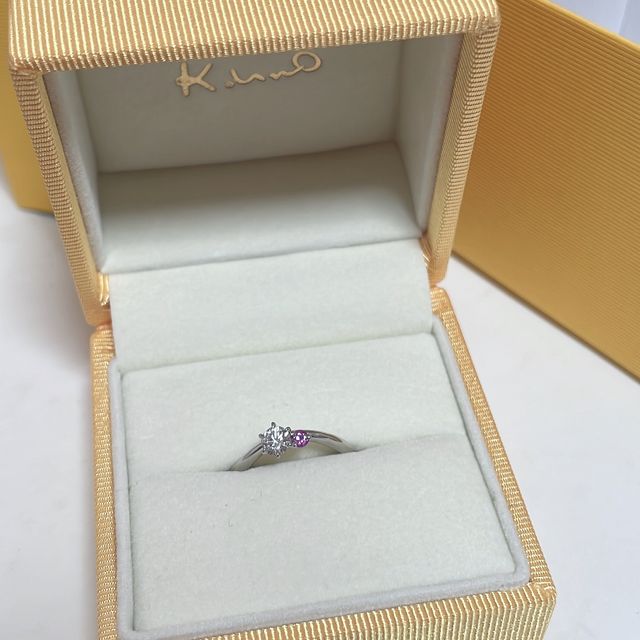 【ケイウノ ブライダル(K.UNO BRIDAL)の口コミ】 ディズニーのデザインの指輪を購入を検討していたため、来店しました。い…