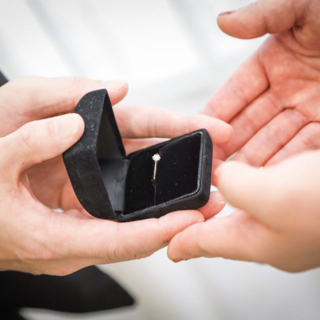 【Luxy(ラグシー)の口コミ】 ダイヤモンドの品質と輝きがよいデサインで、ダイヤモンドのサイズが大き…