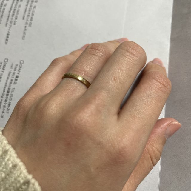 【CRAFY(クラフィ)の口コミ】 新婚旅行も兼ねて、手作り体験をしたかったのでせっかくなので結婚指輪を…