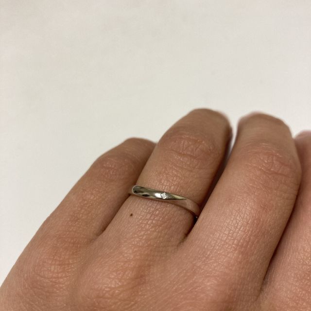 【銀座ダイヤモンドシライシの口コミ】 ダイヤがたくさん入っているものは、実際に着用してみると何か違うな&hell…