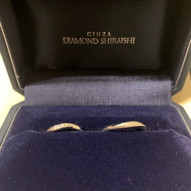 【銀座ダイヤモンドシライシの口コミ】 付けたときのフィット感とデザイン、そして何より値段です。見学１店舗目…