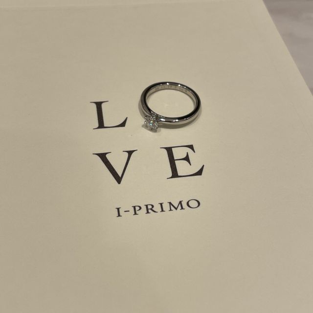 【アイプリモ(I-PRIMO)の口コミ】 他ブランドと検討した結果、デザインが可愛くて彼女によく似合っていたた…