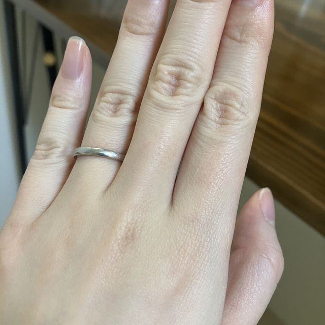【TRECENTI(トレセンテ)の口コミ】 着け心地を重視して、着け心地を重視した内甲丸仕上げの指輪を探していま…
