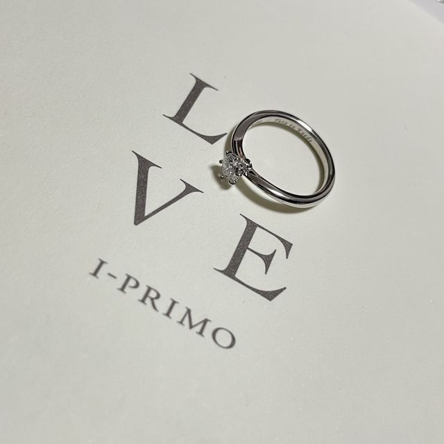 【アイプリモ(I-PRIMO)の口コミ】 シンプルなデザインで探していたところ、シンプルながらハートの透かしが…
