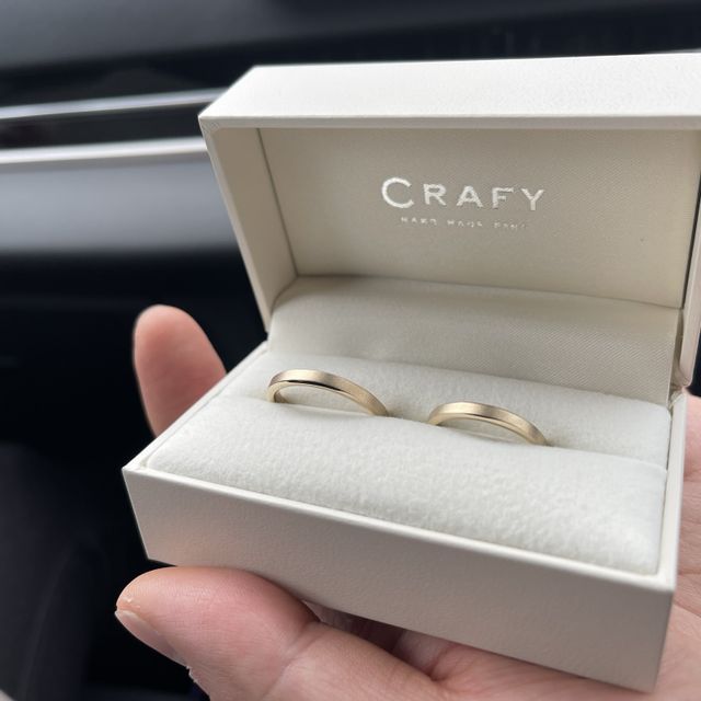 【CRAFY(クラフィ)の口コミ】 指輪自体のデザインは加工可能な仕上げ方法の一覧から組み合わせを選びま…