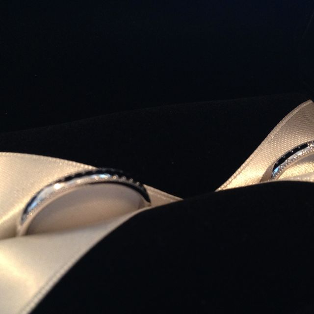 【エクセルコダイヤモンド(EXELCO DIAMOND)の口コミ】 式場を決める前からいろいろなパンフをもらって、指輪にいろいろ悩んでい…