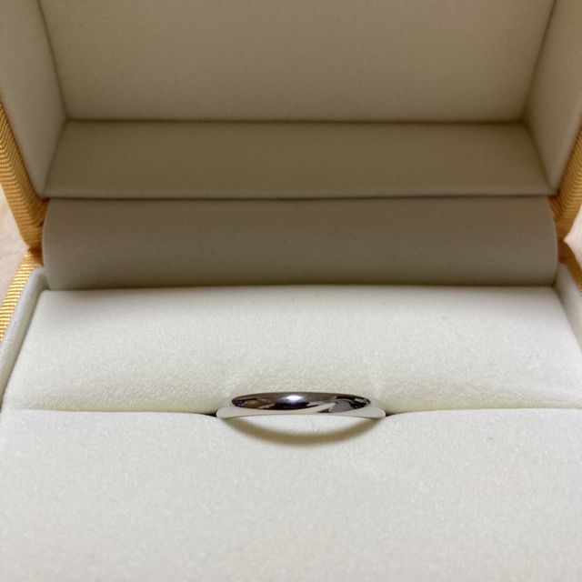 【ケイウノ ブライダル(K.UNO BRIDAL)の口コミ】 毎日つけていても飽きないシンプルなデザインがいいことを伝えました。女…