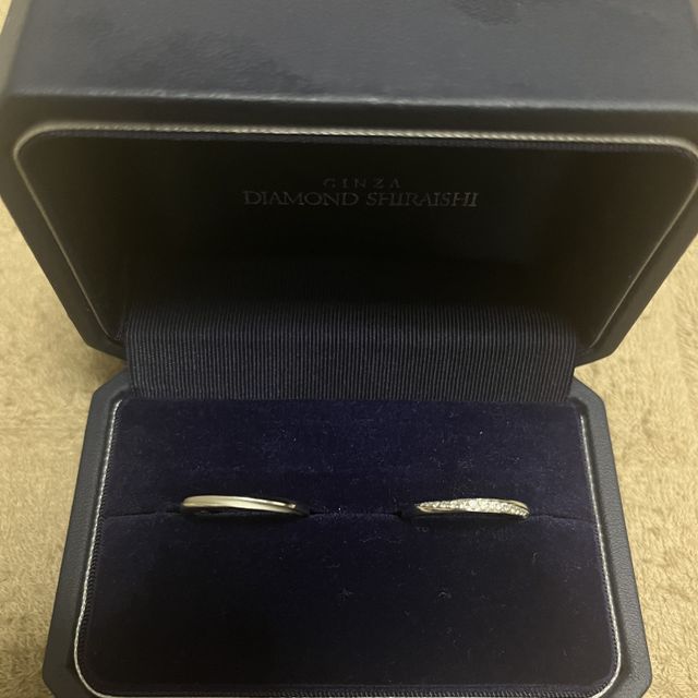 【銀座ダイヤモンドシライシの口コミ】 複数の店舗、ブランドを見て回って検討しました。海外のブランドで豪華に…