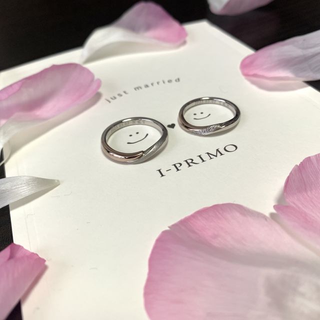 【アイプリモ(I-PRIMO)の口コミ】 エンゲージリングの形に合わせて、ウェーブ状のものを探していました。本…