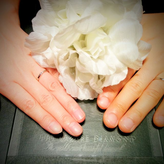 【ラザール ダイヤモンド(LAZARE DIAMOND)の口コミ】 直感で決めました‼他に2件のブライダルリング専門店を見て回り、色々説明…