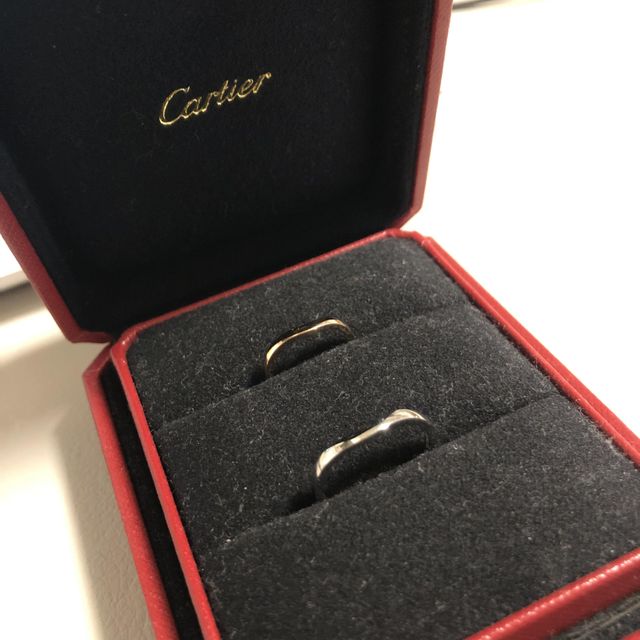 【カルティエ(Cartier)の口コミ】 結婚したらCartierの指輪をつけたい！という憧れがあり、プロポーズ後、夫…