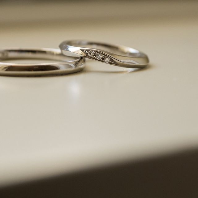 【ラザール ダイヤモンド(LAZARE DIAMOND)の口コミ】 好みの細身のデザインで、安っぽくなく、しっかりと高級感を感じることが…