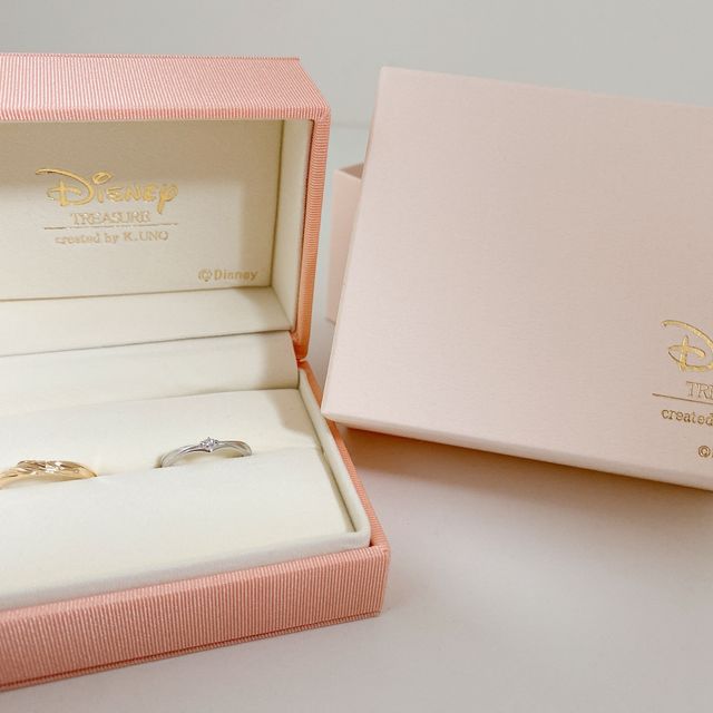 【ケイウノ ブライダル(K.UNO BRIDAL)の口コミ】 ディズニーが好きなのでディズニーの指輪にしたくて、なおかつ美女と野獣…