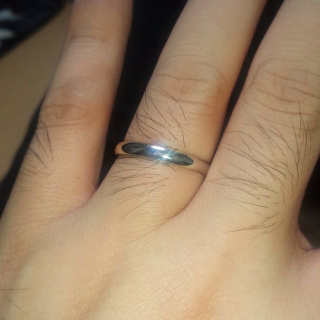 【銀座ダイヤモンドシライシの口コミ】 色んな指輪を見てきて、この形はあり、この形はなし、とか自分達で、付け…