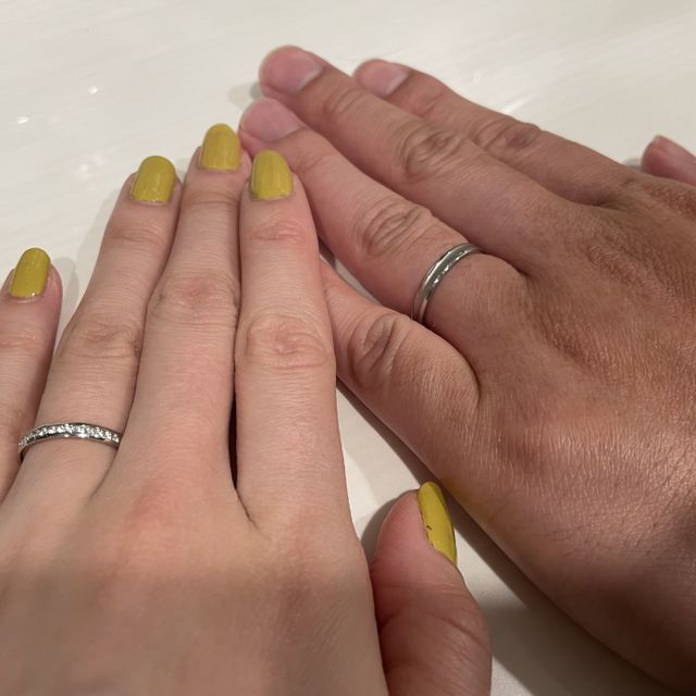 【アイプリモ(I-PRIMO)の口コミ】 2人でお揃いで、かつ私がダイヤが入っているもので探していました。そんな…