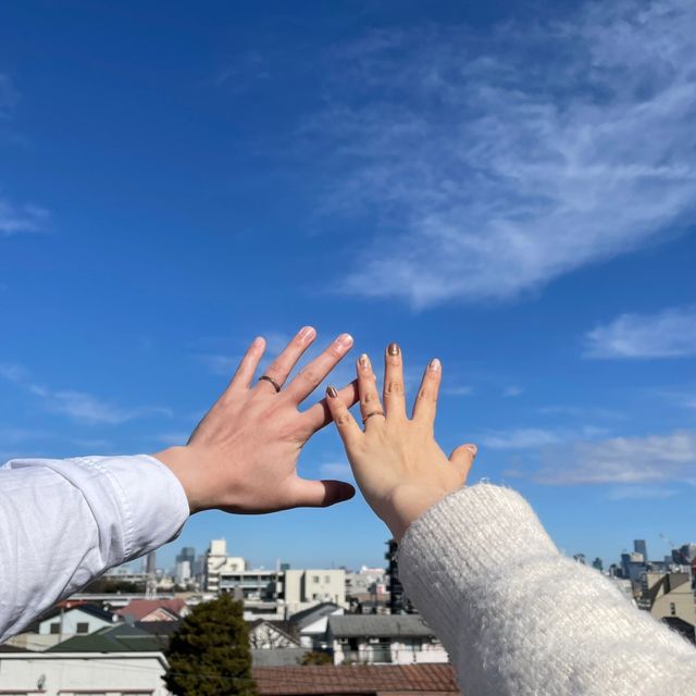 【CRAFY(クラフィ)の口コミ】 たくさんの指輪カタログの中から、シンプルかつ少しデザイン性がある形に…