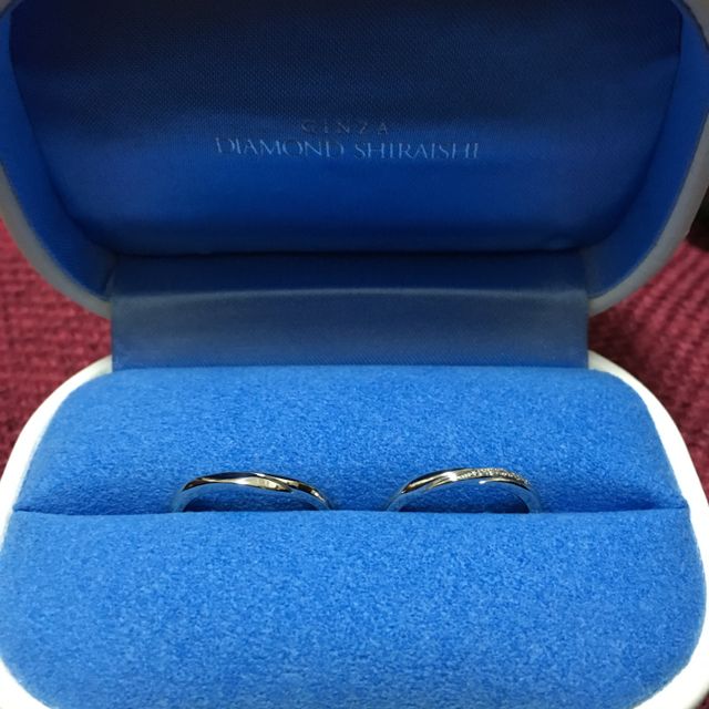 【銀座ダイヤモンドシライシの口コミ】 長く飽きないシンプルめなデザインにしたいな…でもシンプルすぎる…