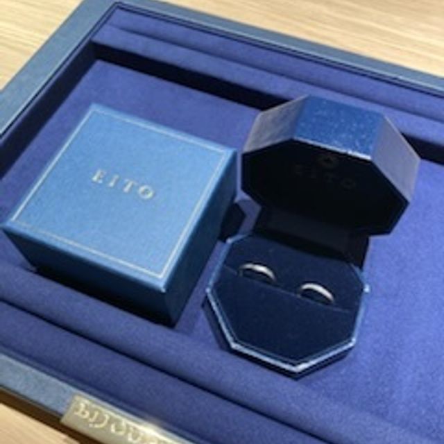 【EITO(エイト)の口コミ】 形やデザイン、見た目すべて気に入りました。
指につけた時の心地よさもと…