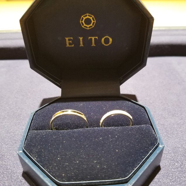 【EITO(エイト)の口コミ】 結婚10年の記念に新しくエタニティリングを探しており、『エタニティ&…