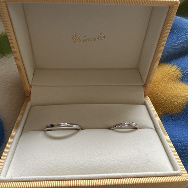 【ケイウノ ブライダル(K.UNO BRIDAL)の口コミ】 最初はディズニーとコラボしている指輪を購入しようとしていたのですが色…