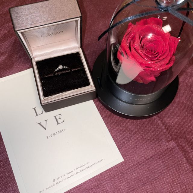 【アイプリモ(I-PRIMO)の口コミ】 相手に1番似合っていると思ったし、価格も予算ぐらいで、一緒に選びに行っ…