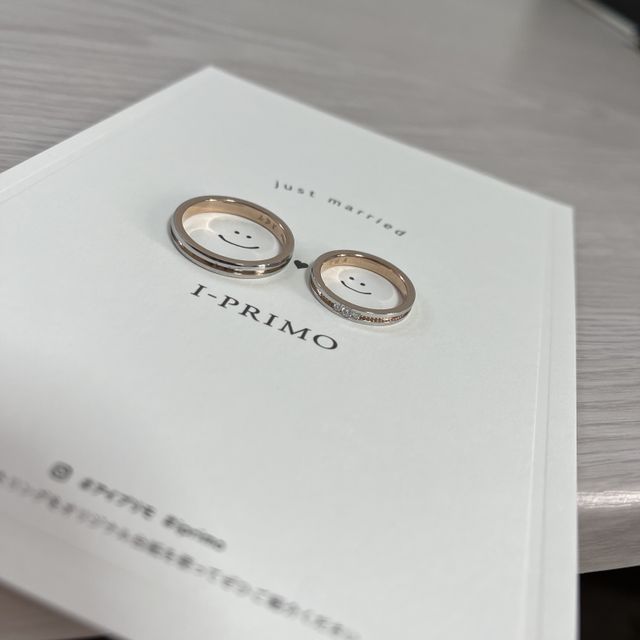 【アイプリモ(I-PRIMO)の口コミ】 つけた時のフィーリングが1番でした。
行く前はゴールドのこんなのがいい…