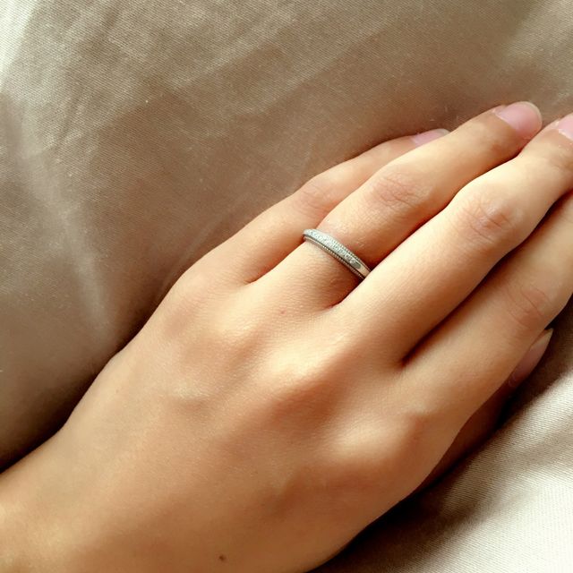 【4℃ BRIDAL(ヨンドシーブライダル)の口コミ】 結婚指輪はずっと身につけるものだからこそ、シンプルでかつ飽きのこない…