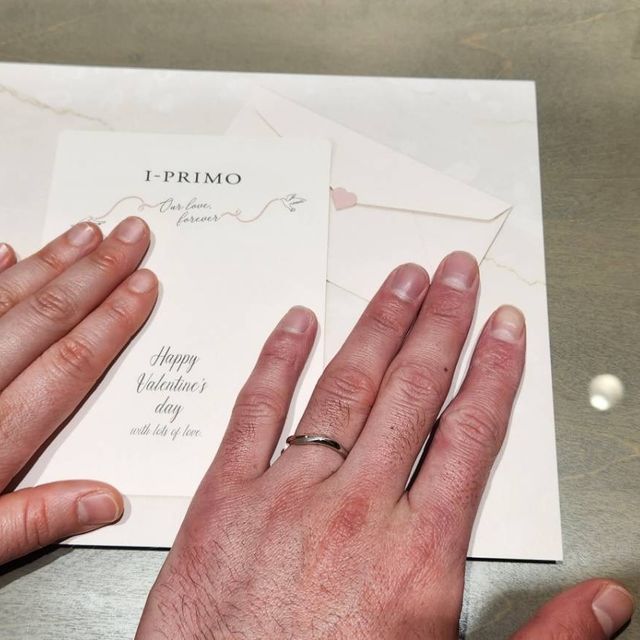 【アイプリモ(I-PRIMO)の口コミ】 デザインは緩いウェーブで探していました！試着していく内にキラキラが好…