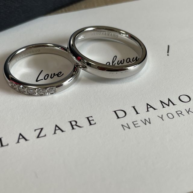 【ラザール ダイヤモンド(LAZARE DIAMOND)の口コミ】 ネットで有名なブランドや初めて聞くブランドなど多くの結婚指輪を見てみ…