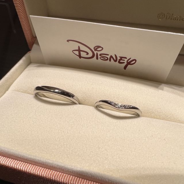 【ケイウノ ブライダル(K.UNO BRIDAL)の口コミ】 大好きなディズニーのデザインが沢山ある中から、ミッキーとミニーのデザ…