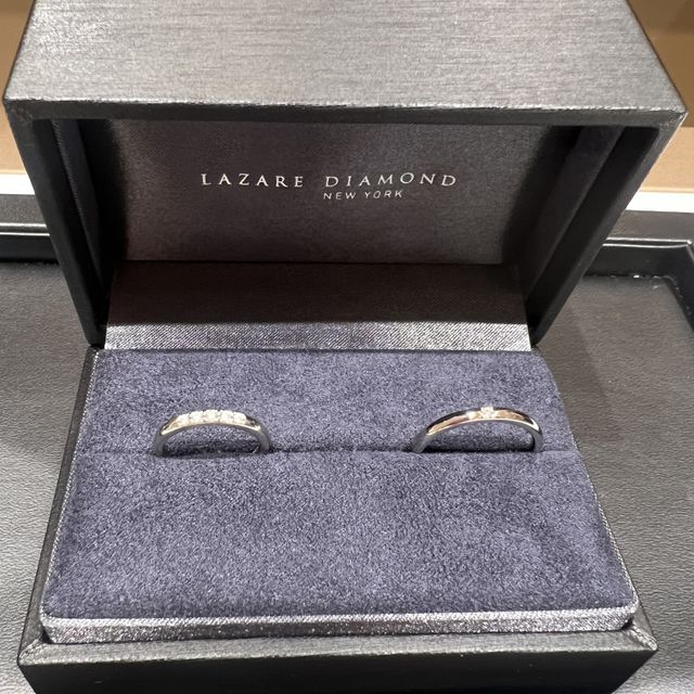 【ラザール ダイヤモンド(LAZARE DIAMOND)の口コミ】 自分たちらしく輝く指輪！
をコンセプトにさがしていました。大満足です。…