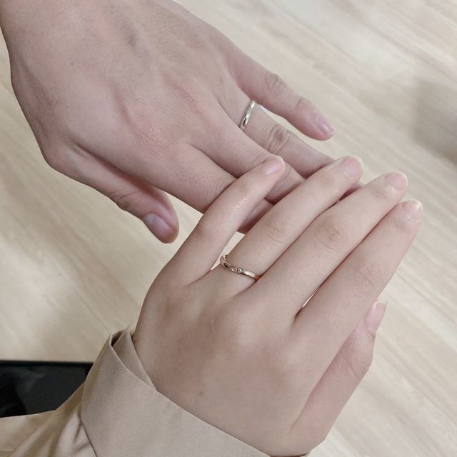 【CRAFY(クラフィ)の口コミ】 自分たちで結婚指輪を作るのがすごく素敵だと思い今回制作しました。また…